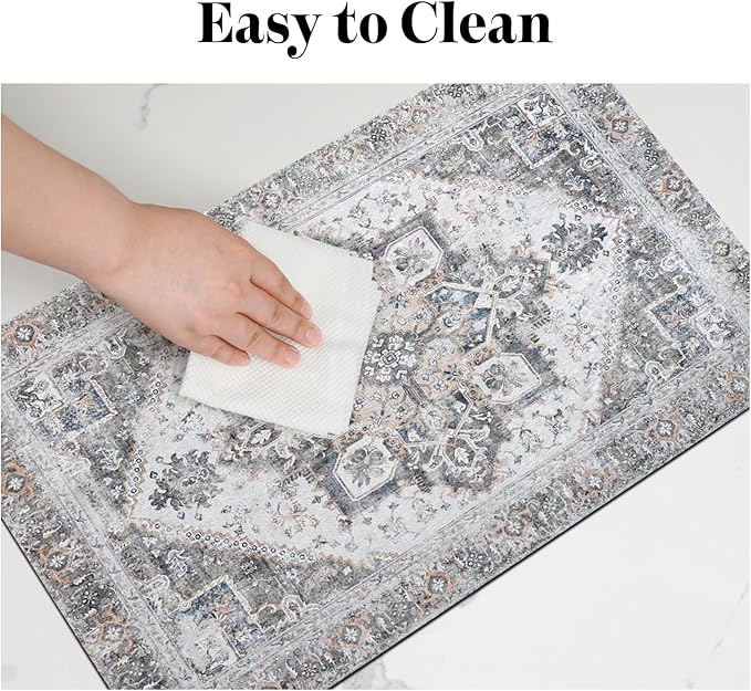 Dog Food Mats for Floors, Absorbent Dog Bowl Mat for Food and Water Dispenser - Image 7