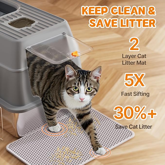 Stainless Steel Litter Box - Image 5