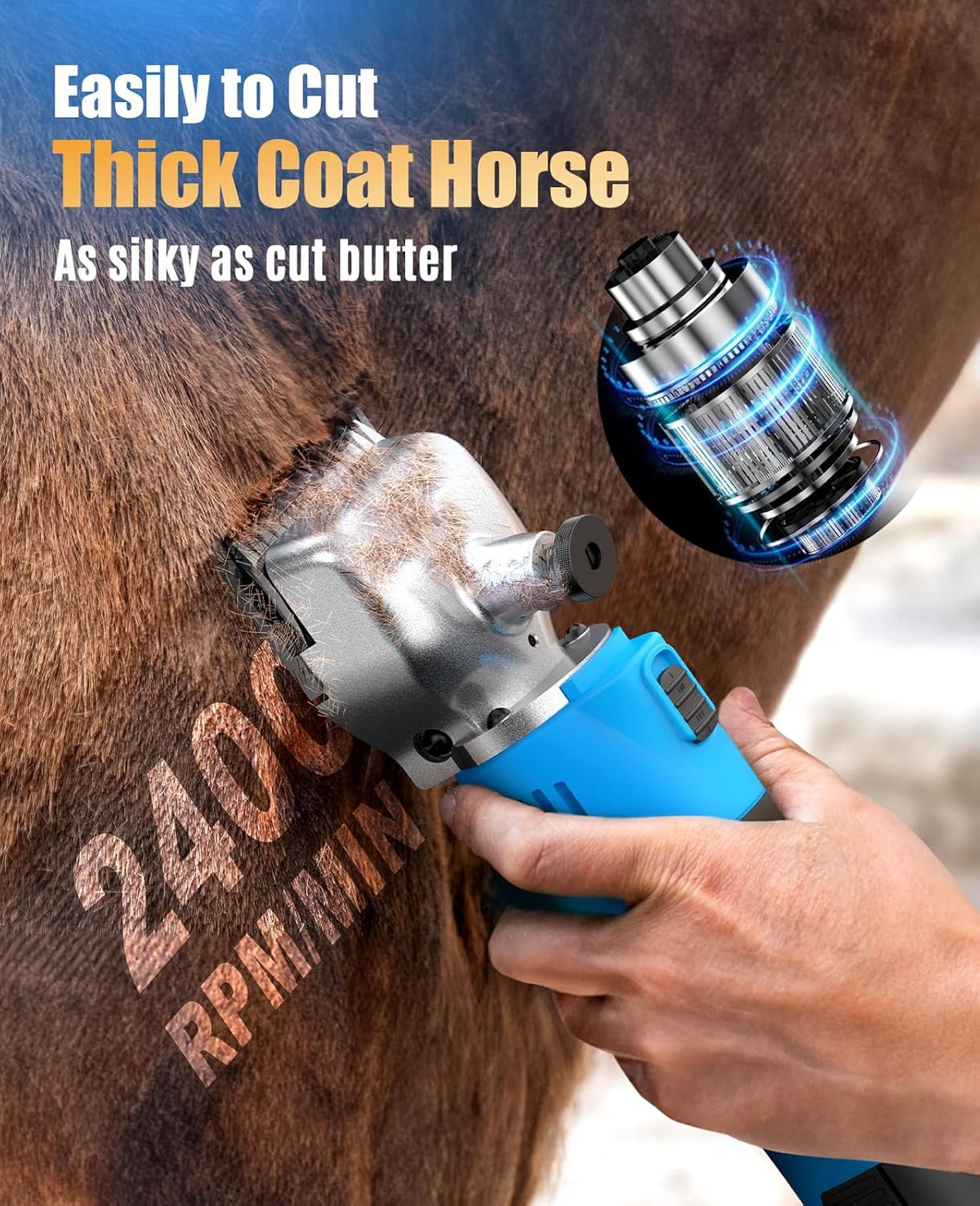 oneisall Professional Horse Clippers 2601