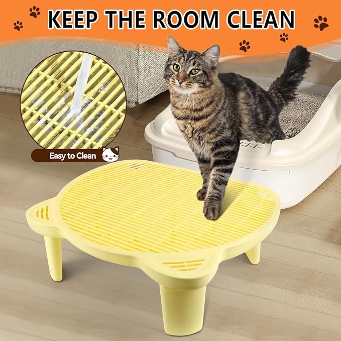 Adjustable Cat Ramp Litter Box Step Double Layer - Image 6
