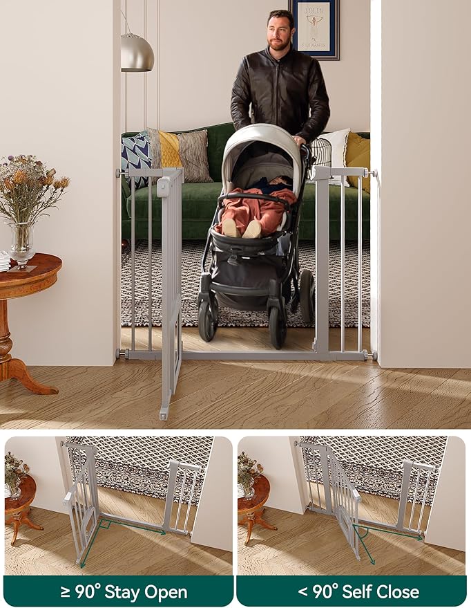 Babelio 29-48" Extra Wide Baby Gate - Image 6