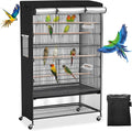 Roasivi Universal Large Birdcage Cover Black Out and Breathable Cages Cover by Unknown