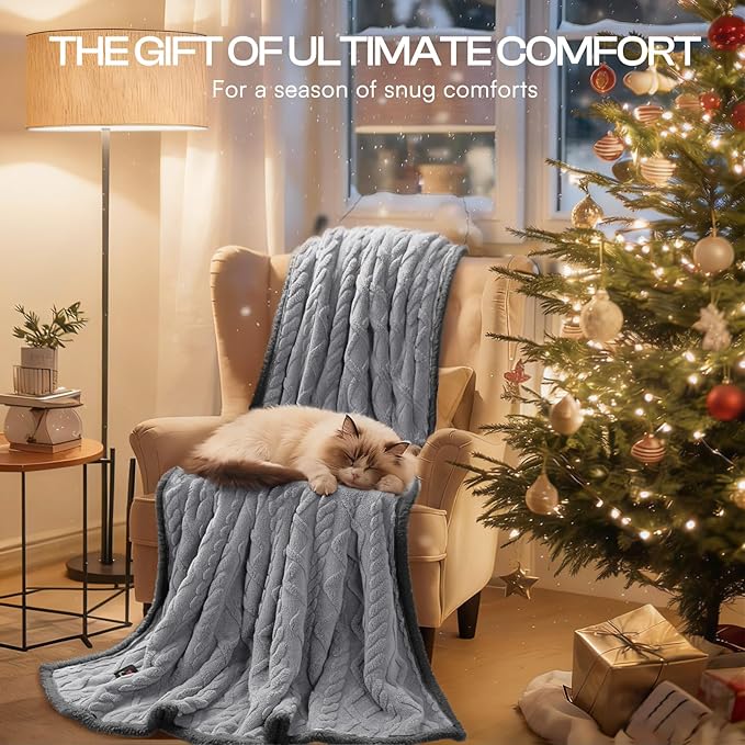 Luciphia Waterproof Pet Blanket, Liquid Pee Proof Dog Blankets - Image 8