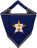Pets First MLB Houston Astros TIE Bandana, Small/Medium. Dog Bandana Scarf Bib by PETSFIRST