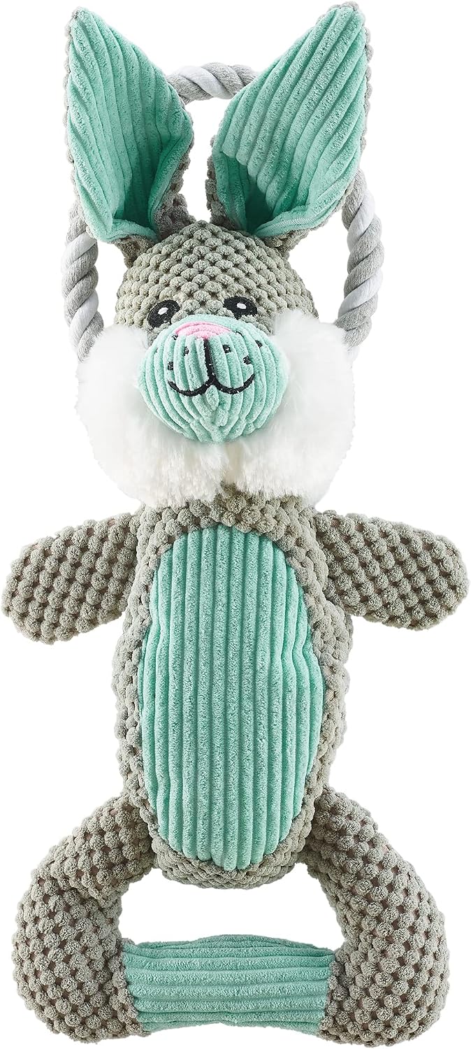 Outward Hound by Charming Pet Ranch Roperz Pig Plush Squeaky Dog Toy