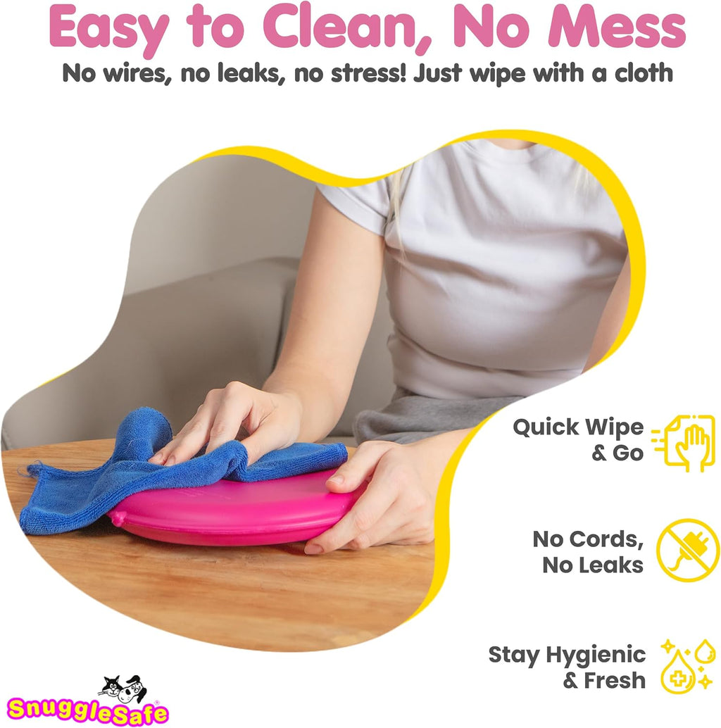 SnuggleSafe Microwave Heating Pad for Puppy, Dog, Cat, Kitten & Guinea Pig