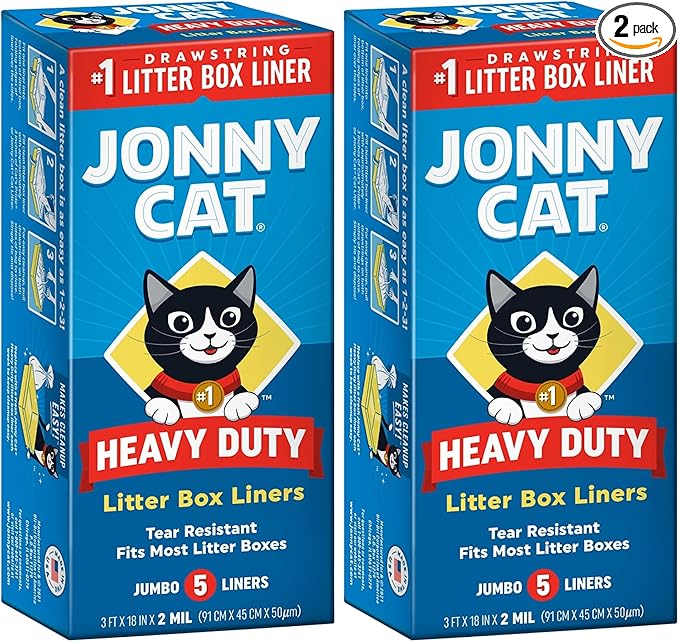 Jonny Cat Litter Box Liners: Heavy Duty by JonnyCat