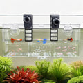 Triple-Chamber Fish Breeder Box for Fish Tank, Guppy Fry Nursery