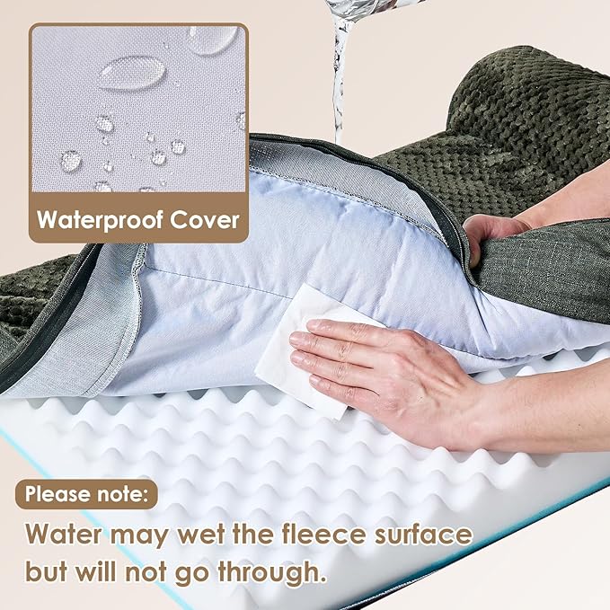 EHEYCIGA Large Dog Bed Memory Foam - Image 3
