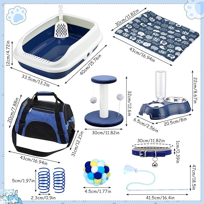 Eccliy Kitten Starter Kit, Pet Toy, Folding Carrier, Climbing Frame, Automatic - Image 3