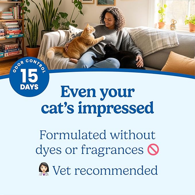 Fresh Step Simply Unscented Clumping Litter, Fresh Step Unscented Cat Litter - Image 3