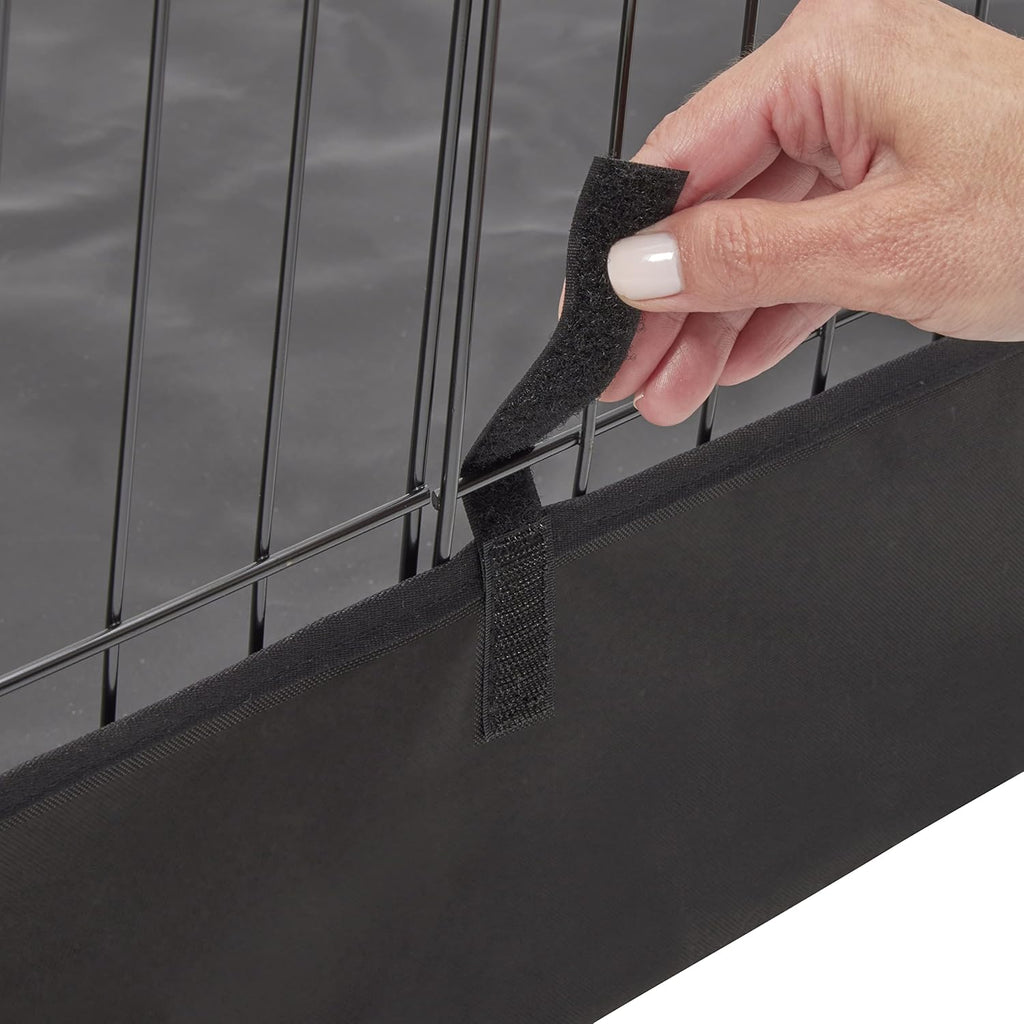 MidWest Homes for Pets Square Exercise Pen Fabric Mesh Bottom