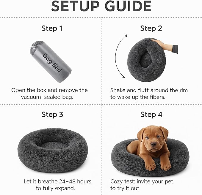 Calming Dog Bed - Image 4