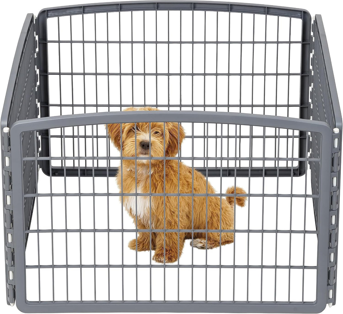 IRIS USA Playpen Cover, Mesh Top, White