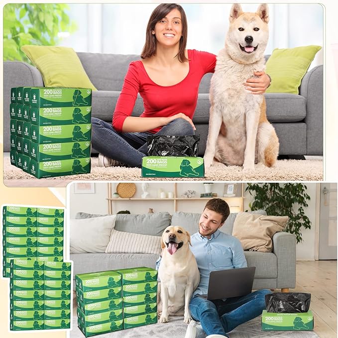 Sherr 20 Boxed Rolls 4000 Counts Dog Poop Bags Bulk Leak Proof Dog Waste Bags - Image 7