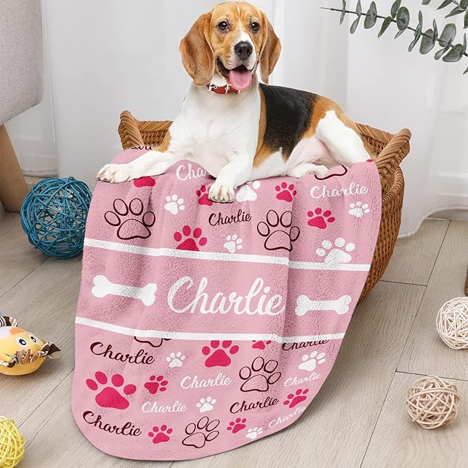 Personalized Dog Blanket, Customized Pet Blankets - Image 4
