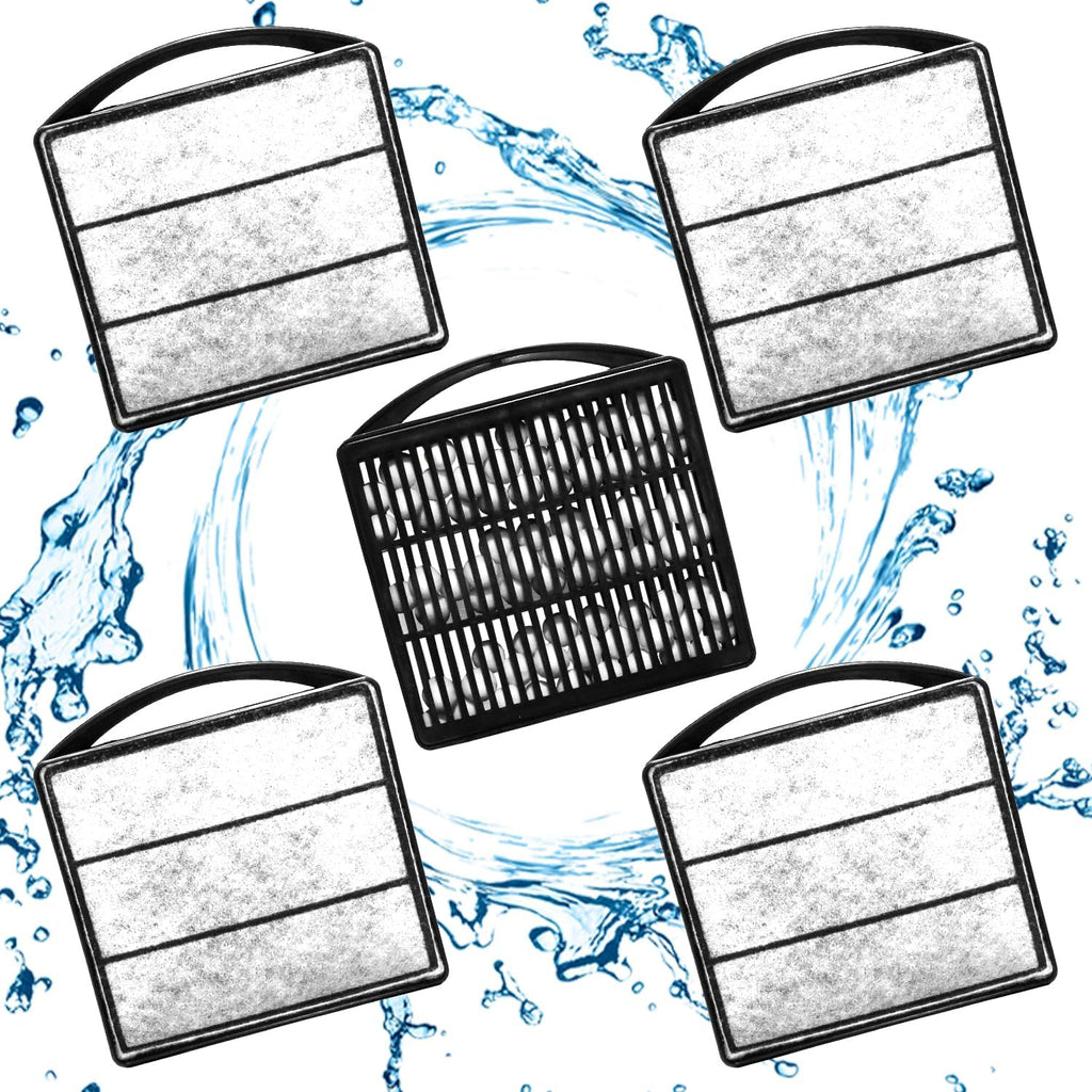 TARARIUM Aquarium Turtle Filter Media Set, Both for IX-120(U-V),RX-120(U-V)