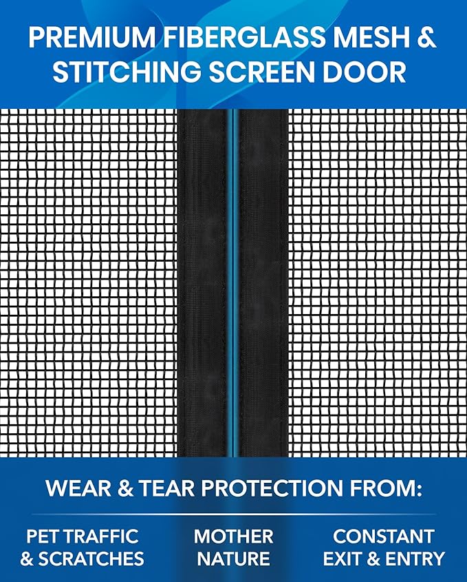 Flux Phenom Upgraded Magnetic Screen Door - Image 4