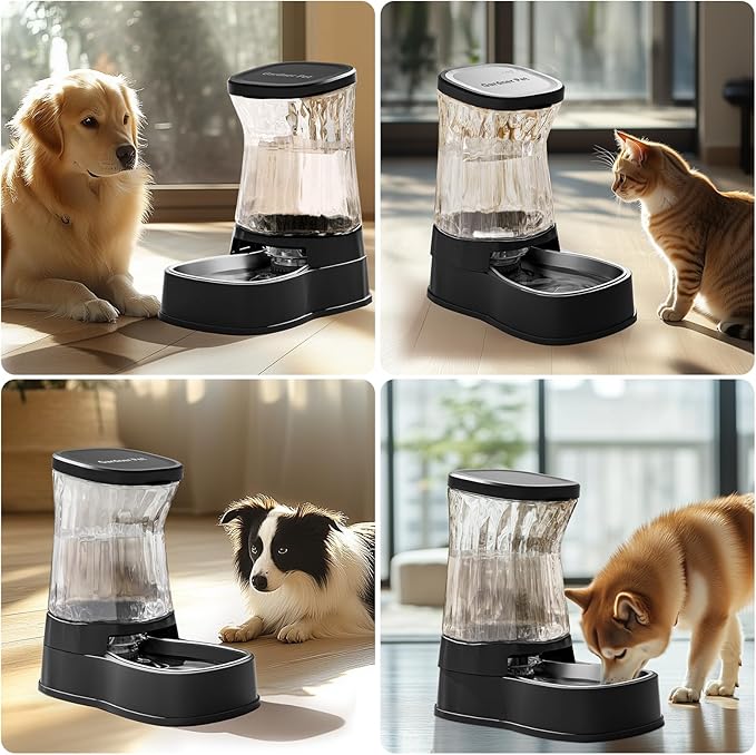 Gardner Pet Automatic Dog Water Dispenser Gravity Stainless Steel Water Waterer - Image 8