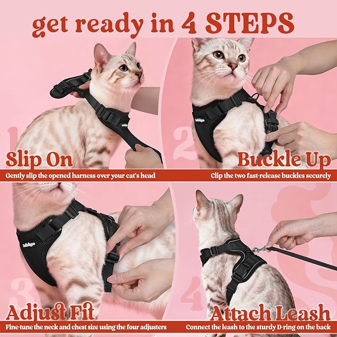 rabbitgoo Cat Harness and Leash - Image 8