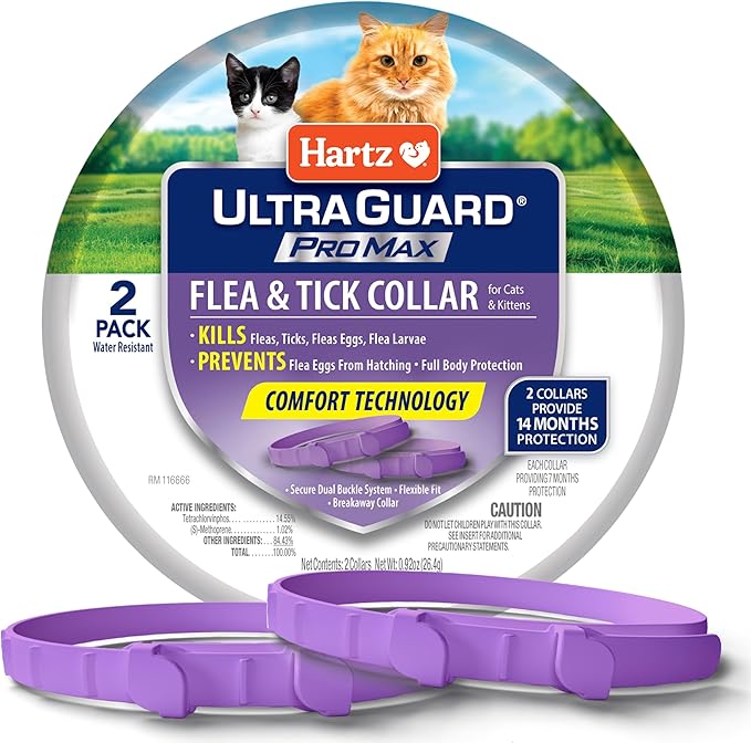 Hartz UltraGuard ProMax Flea & Tick Collar by Hartz