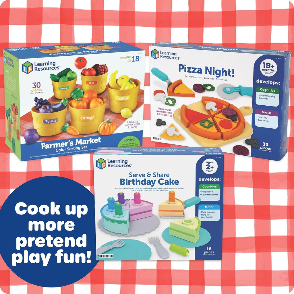 Learning Resources Original Farmer's Market Color Sorting Set