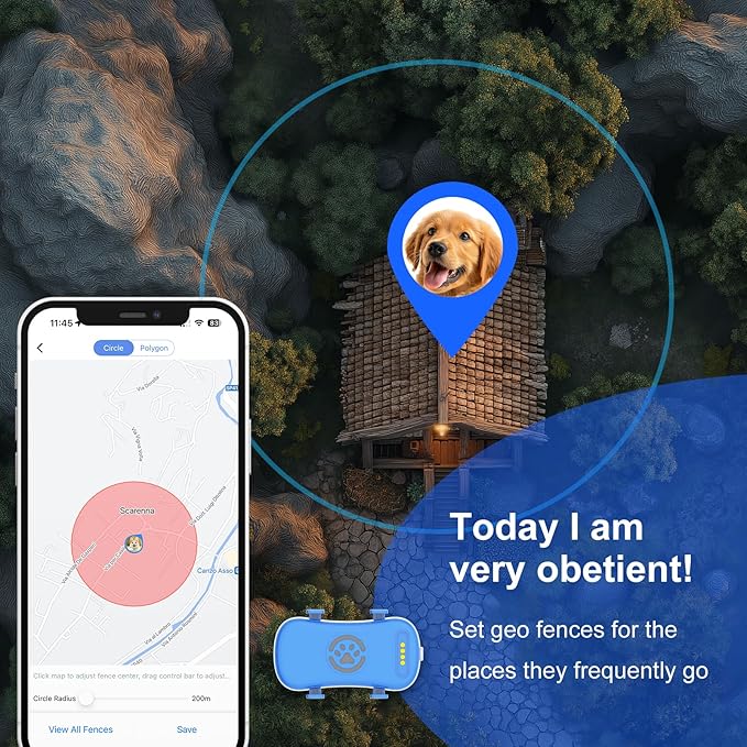 GPS Tracker for Dogs, Real-time Dog Tracker - Image 4