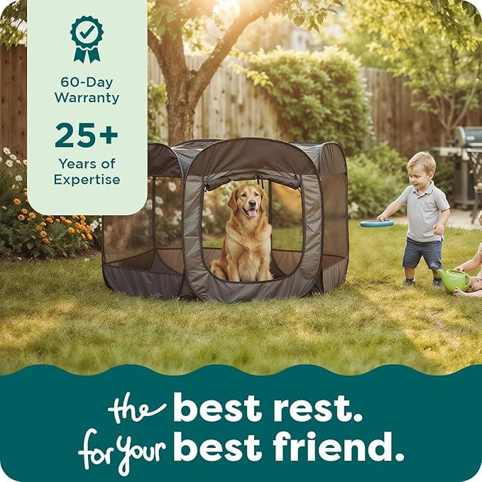 FurHaven Portable Pet Playpen for Dogs & Cats, Foldable Indoor Kitten Playpen - Image 9