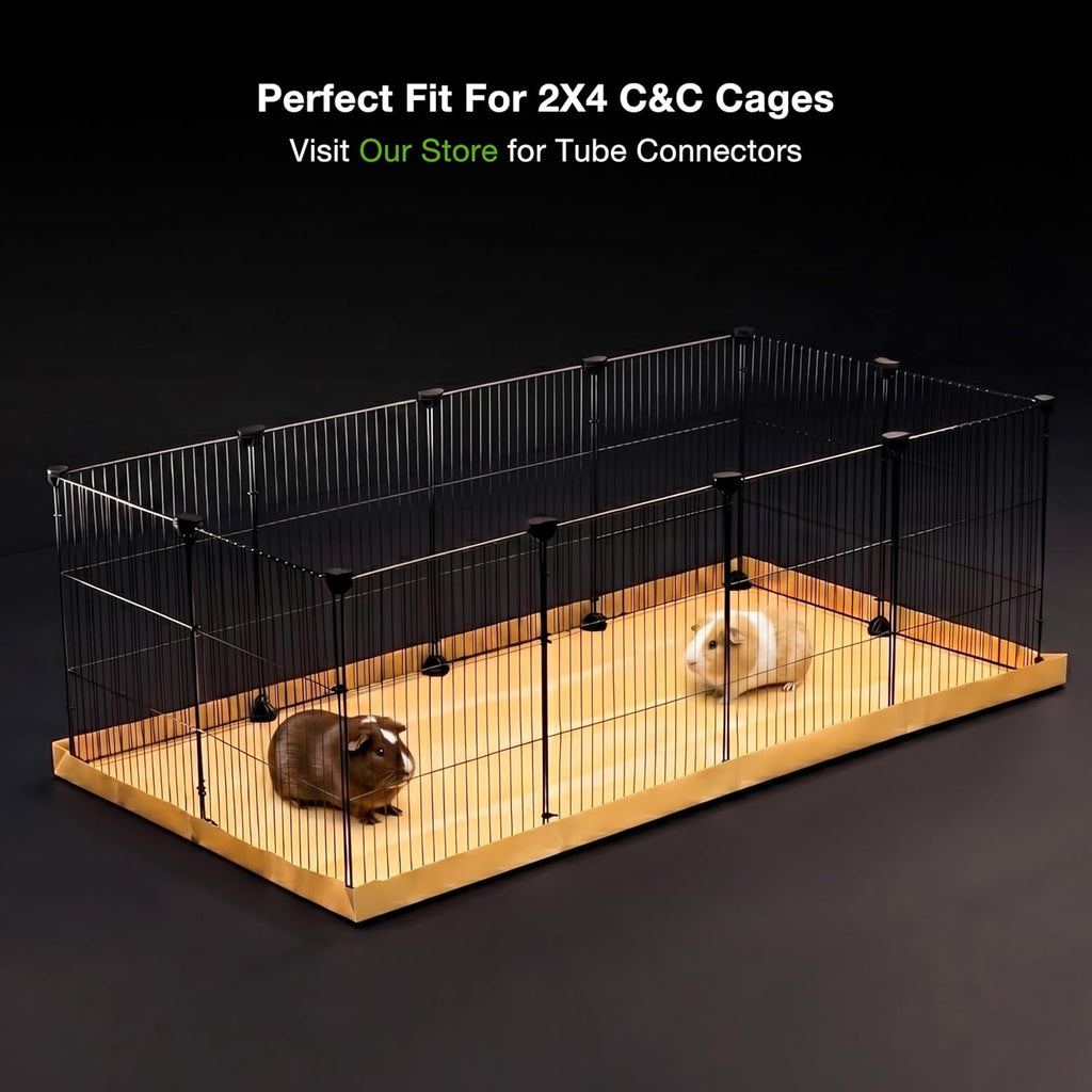 GuineaLoft™ Disposable Bottom (4-Pack) for C&C Cages - 49"x26"