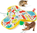 Potaroma Interactive Cat Feather Toys, Hide and Seek Concealed Moving Feather by Potaroma