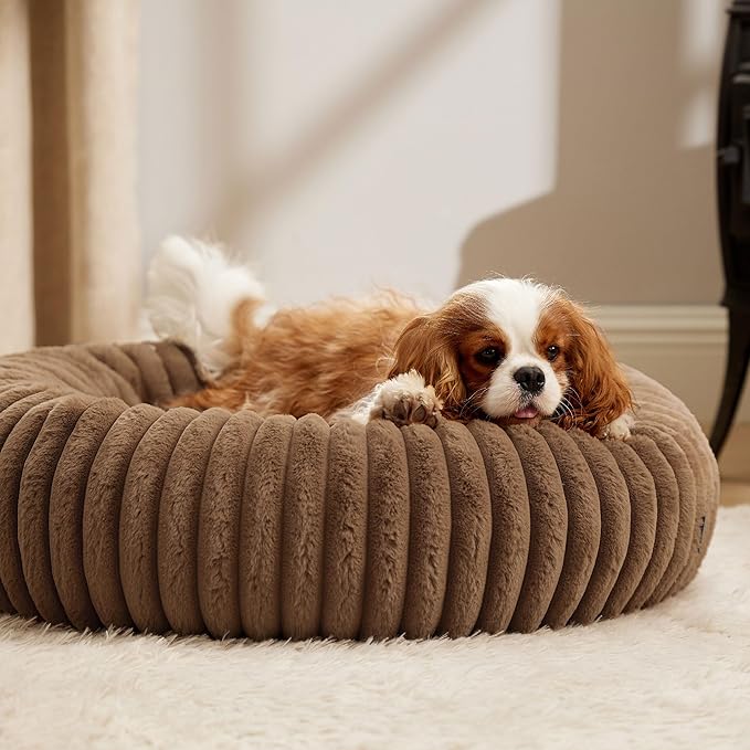 Bedsure ComfyFleece™ Donut Medium Dog Bed - Image 7