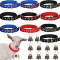 10 Sets Adjustable Goat Collars for Sheep Cows Horse Farm Animals