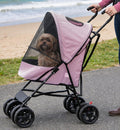Pet Gear Travel Lite Plus Stroller, Coral