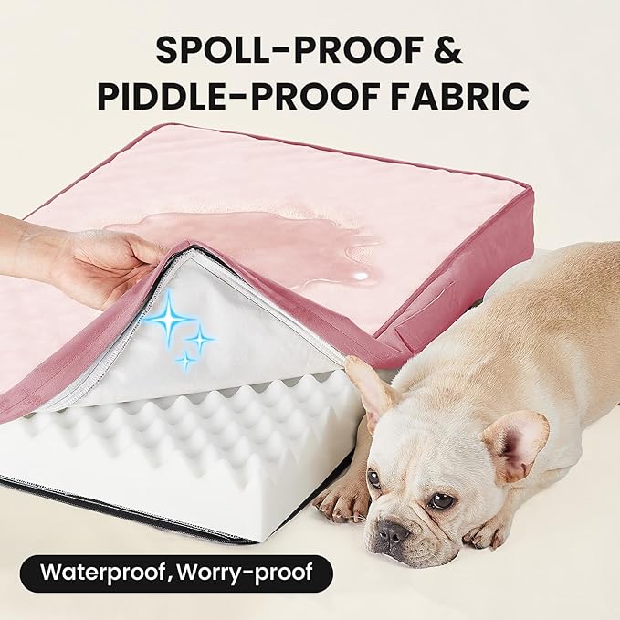 OhGeni Orthopedic Waterproof Dog Bed - Image 6