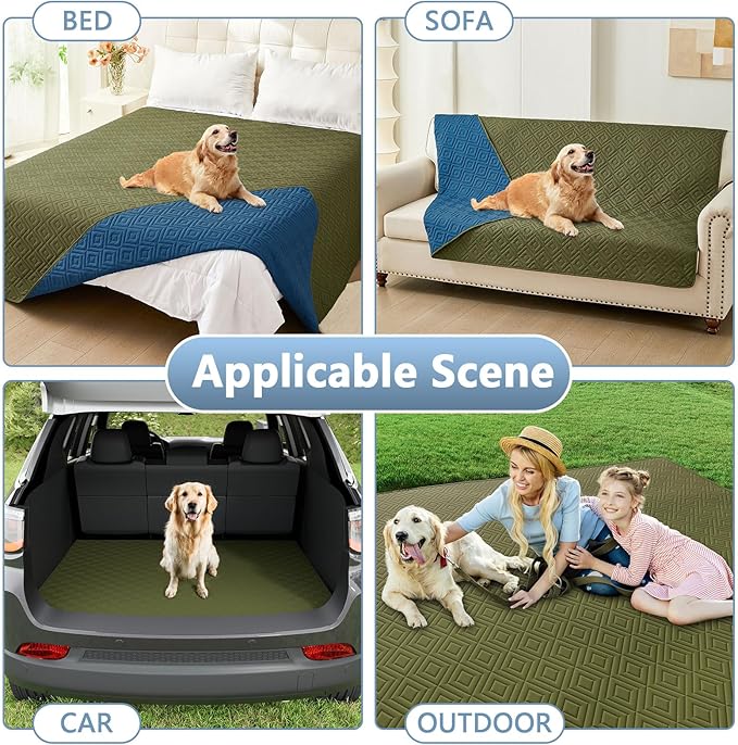 hyha Waterproof Dog Blanket, Soft Dog Bed Cover Pet Blankets, Waterproof Sofa - Image 6