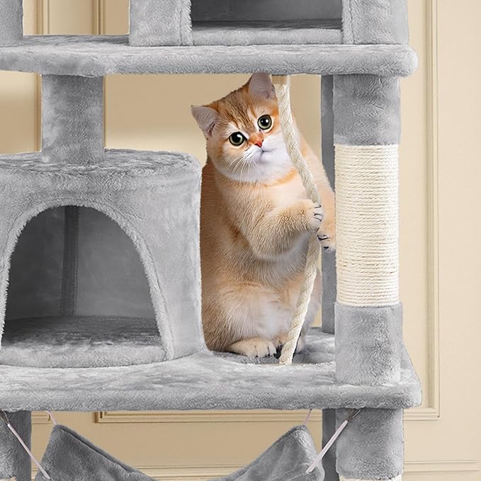 Topeakmart 62.2 inches Cat Tree - Image 5