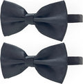 Black Bow Tie for Dogs, KOOLMOX Adjustable Dog Bow Tie Collar for Medium and by Koolmox
