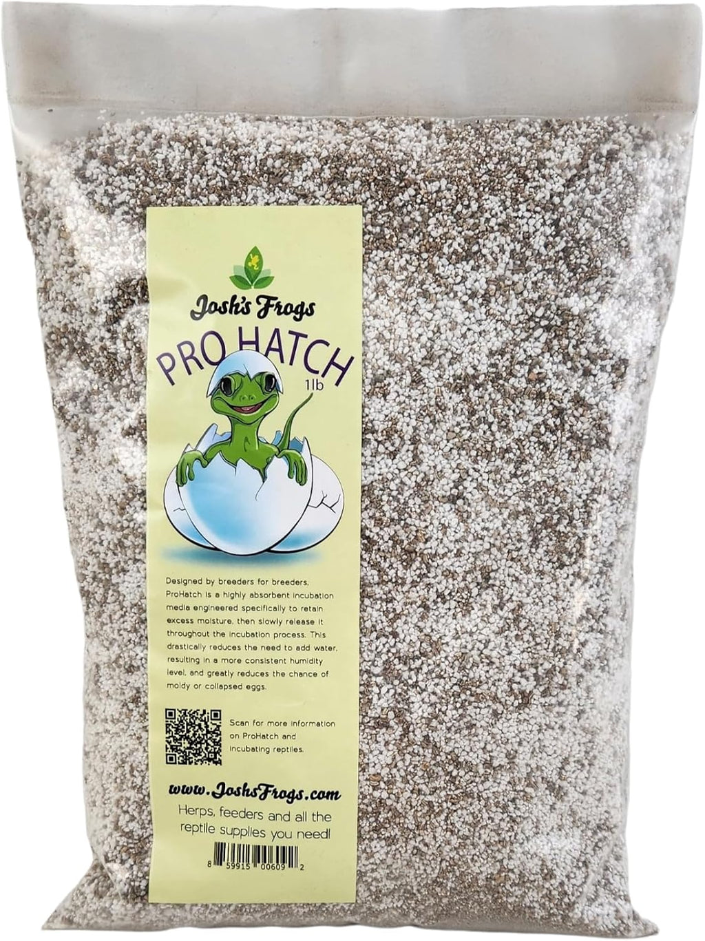 Josh's Frogs ProHatch Reptile Incubation Media (14"x9"x3" Bag)