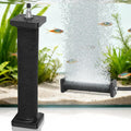 AquaMiracle New Innovative Rubber Air Stone | Air Bubbler | Oxygen Air Diffuser | for Pond Aerator | Pond Aeration | for Large Aquarium | 8”x1.52” | 1-Pack