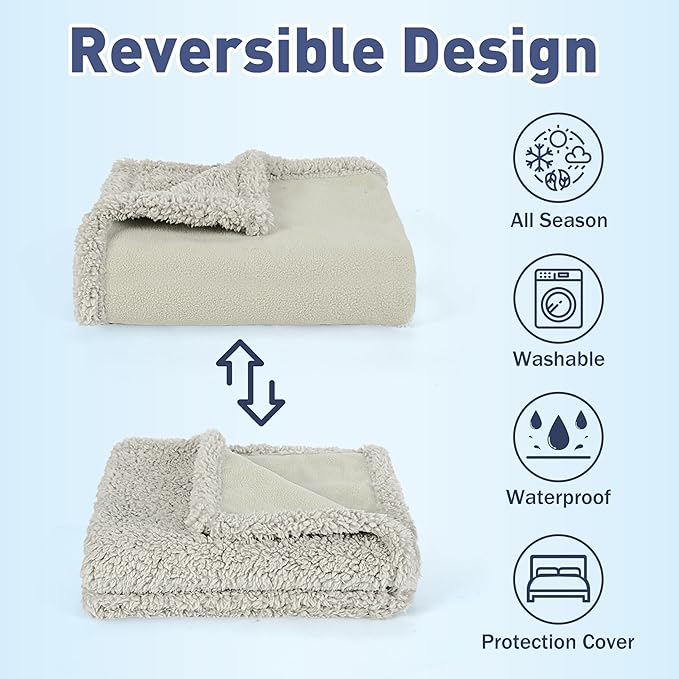 Kritter Planet Waterproof Bed Blanket - Image 2