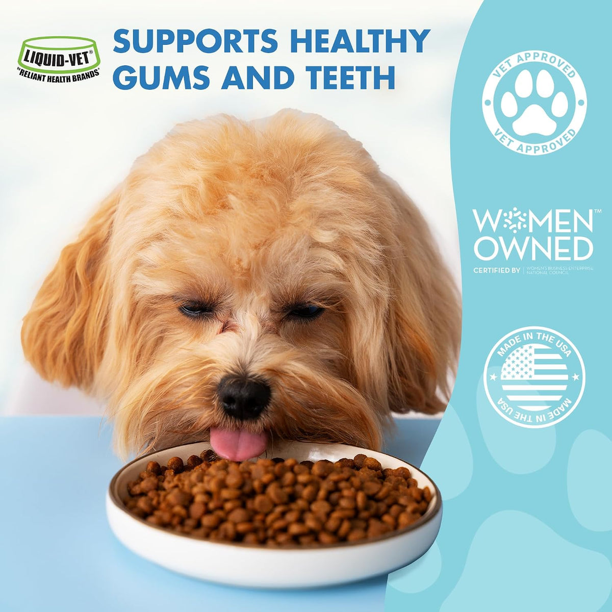 LIQUID-VET Dog Dental Care - Teeth Cleaning, Plaque & Fresh Breath