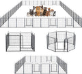 Dog Playpen, Portable Outdoor Dog Fence, Dog Playpen by XDPET