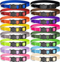 16 PCS Puppy Collars, Safety Buckle Collars by Mtliepte