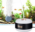 hygger 3W/8W Aquarium Air Pump, Powerful 50GPH/140GPH Adjustable Fish Tank Aerator, Ultra Quiet Oxygen Pump Aquarium Bubbler with Accessories for up to 300 Gallon Tank