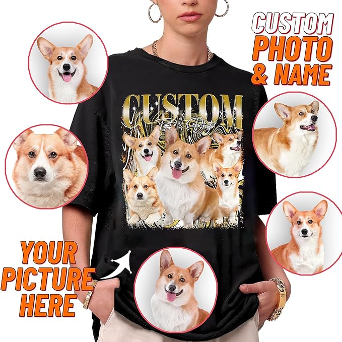 NAZENTI Custom Bootleg Rap Tee, Custom T-Shirts - Image 4