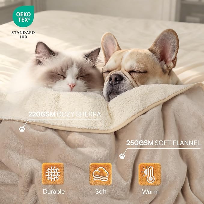 Luciphia Waterproof Pet Blanket, Liquid Pee Proof Dog Blanket - Image 3