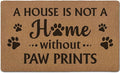 Funny Dog Door Mats, Dog Lovers Mom Dad Gifts Door Mat by Unknown