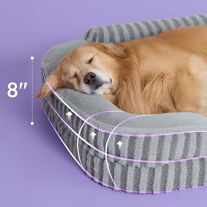 LE SURE Cute XL Dog Beds, Orthopedic Waterproof Dog Bed - Image 2