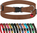 Muromto Breakaway Cat Collar Leather Soft Adjustable Pet Kitten Collars by Unknown