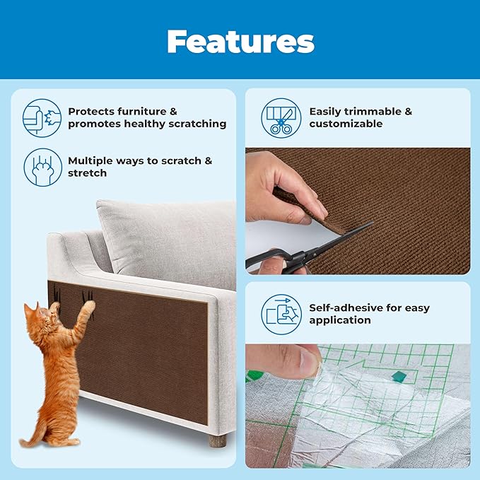 Best Pet Supplies Catify Cat Scratcher, Fun Interactive Scratchers, Claw Safe - Image 3
